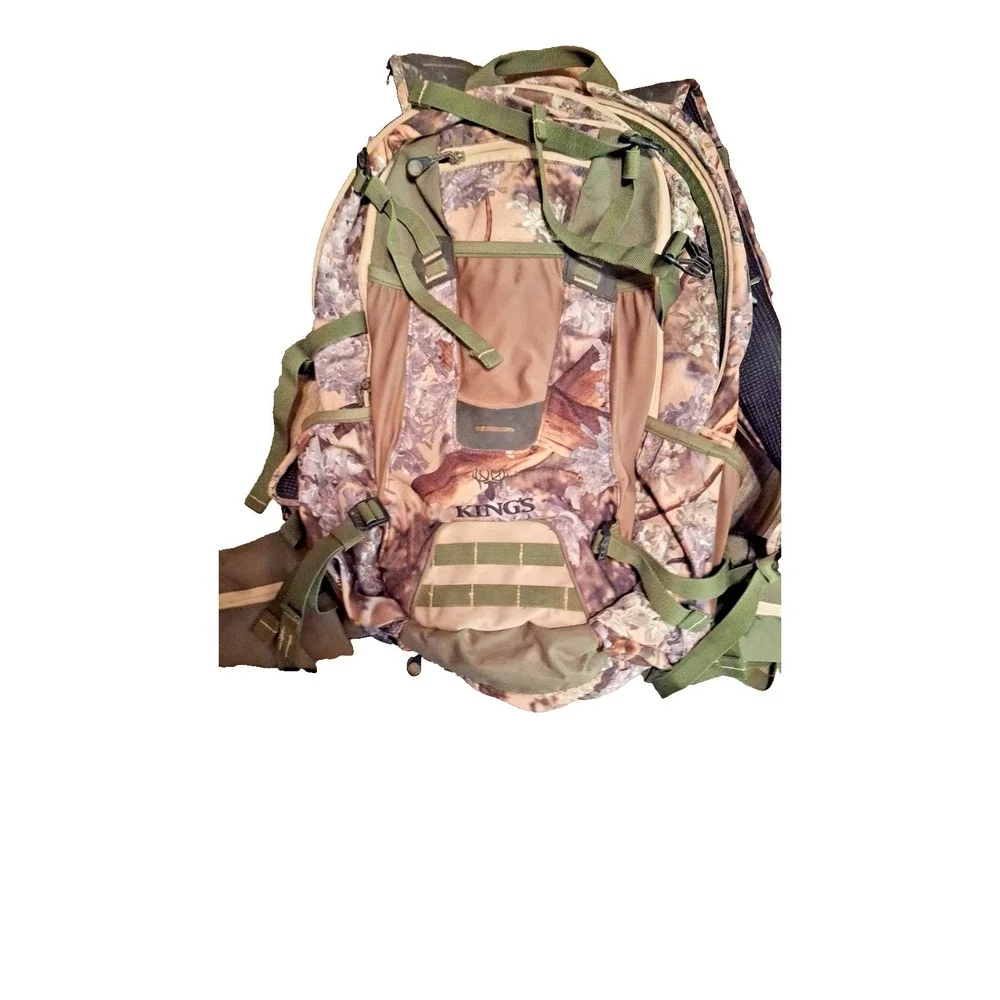 Kings Camo Mountain Shadow 1800 Core Hunter Day Pack Backpack